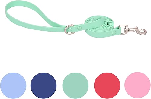 Correa impermeable para perros, correas suaves para caminar con hebilla de seguridad, correa para mascotas para perros pequeños, medianos y grandes