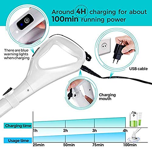 Masthome Electric Spin Scrubber, 6 Replaceable Brush Heads, 360 Power