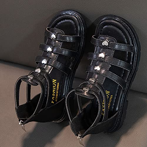 Toddler Girl Shoes Size 5 Flat Princess Top Sandals Fashion Roman Sandals Girl Shoes Toddler Clogs4