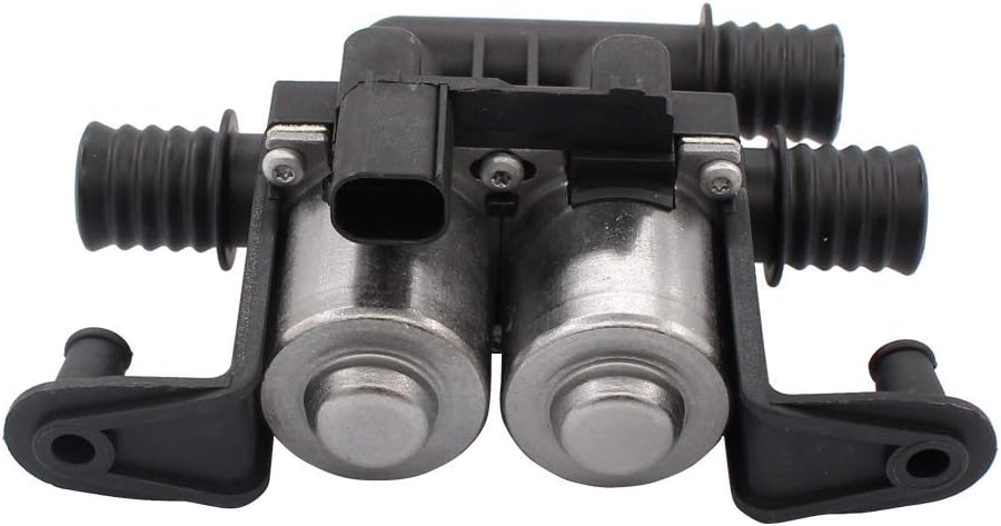 NewYall HVAC Water Heater Control Valve Dual Solenoid 701-007 for BMW E60 E61 E63 E64 E65 E66 E38 E39 E53 525i 530i 2001-2003 528i 540i 1997-2003 M5 X5 2000-2005 for Land Rover Range Rover 2003-2009