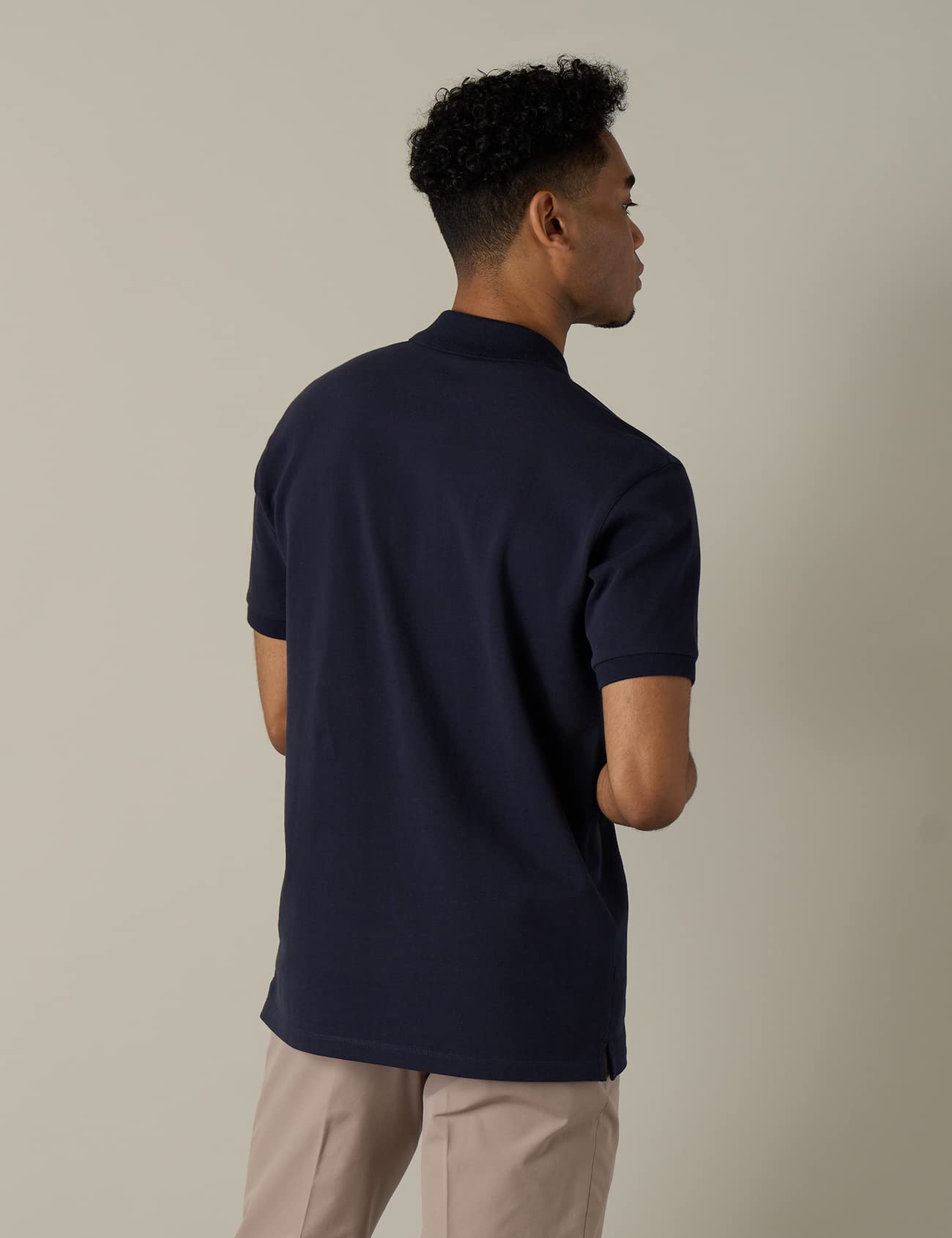 LAPASA Polo da Uomo 100% Cotone piqué Manica Corta vestibilità Classica Primavera/Estate