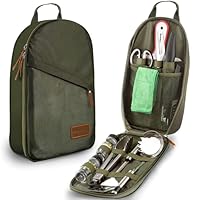 Algopix Similar Product 13 - 12 Piece Camp Kitchen Cooking Utensil