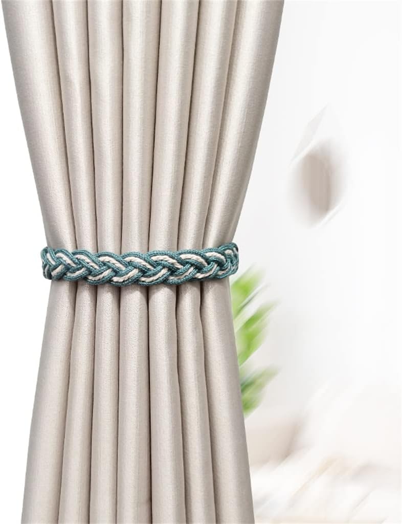 FMURY Magnet Curtain Buckle Curtain Clip Free Punching Binding Curtain Jewelry with Curtains