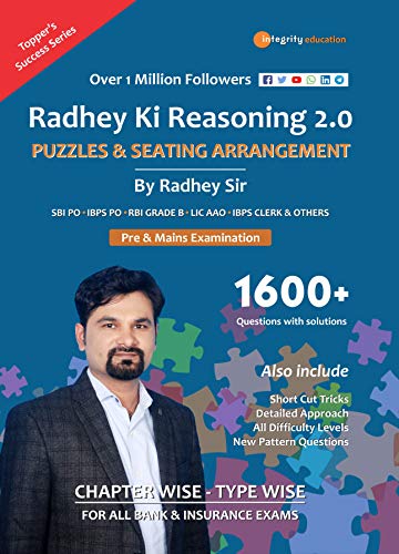 Image of Radhey ki Reasoning 2.0 Puzzles & Seating Arrangement For All Bank & Insurance Exams