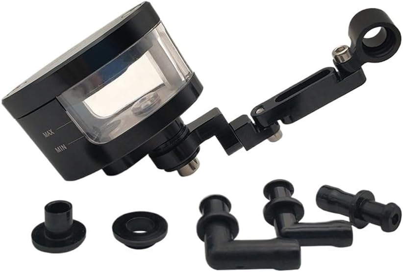 Cylinder Reservoir for YZF R1 R3 R25 R125 R6 XJR1300 FJR1300 Universal Motorcycle Front Brake Clutch Reservoir Tank Oil Fl&uid Cup Bracket