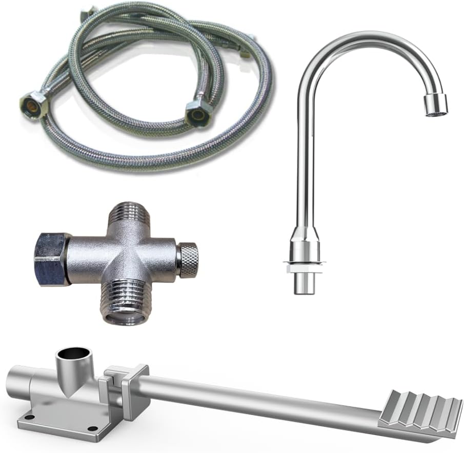 Lioninox Pedestal Sink Tap Set