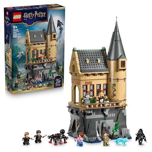 LEGO Harry Potter Castello di Hogwarts: Ala dell’Infermeria Giocattolo - Kit di Modellismo Fai da Te con 7 Minifigure tra cui Hermione e Ron - Idea Regalo per Bambine, Bambini e Fan da 9 Anni - 76463