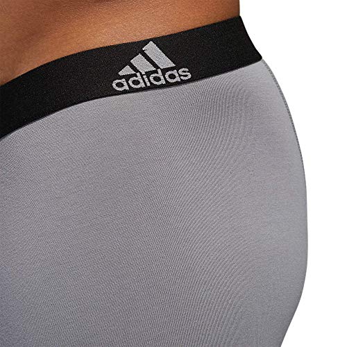 adidas Men's Stretch Cotton Long Boxer Brief3
