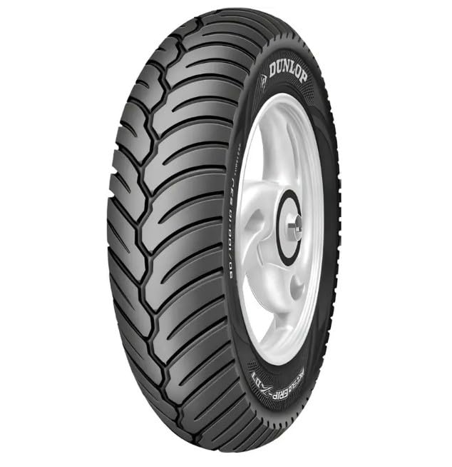 Image of Dunlop XD7 110 /90-10 Front & Rear Two Wheeler Tyre (Street, Tube Less)