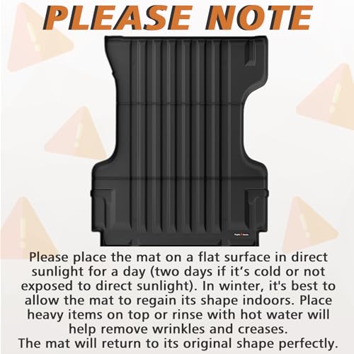Image of TripleAliners 6FT Truck Bed Mat for 2022-2025 2026 Nissan Frontier