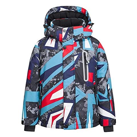 HOTIAN Boys Waterproof Insulated Ski Jacket Cover