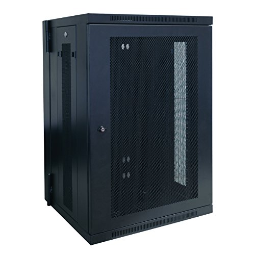 Tripp Lite 18U Wall Mount Rack Enclosure Server Cabinet, Hinged, 20.5