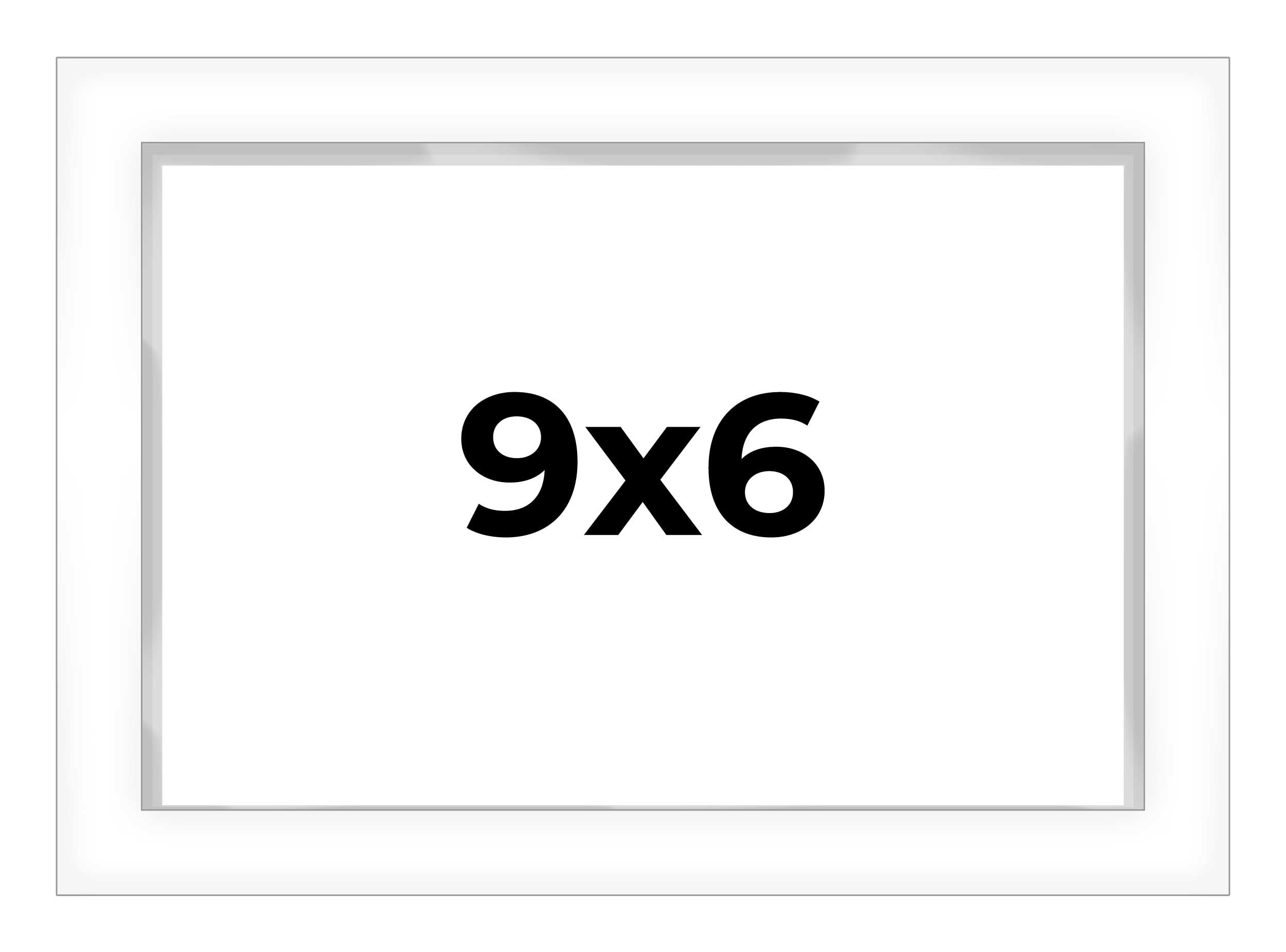Amazon.co.jp: 9x6 シャドーボックス ホワイト コンテンポラリー