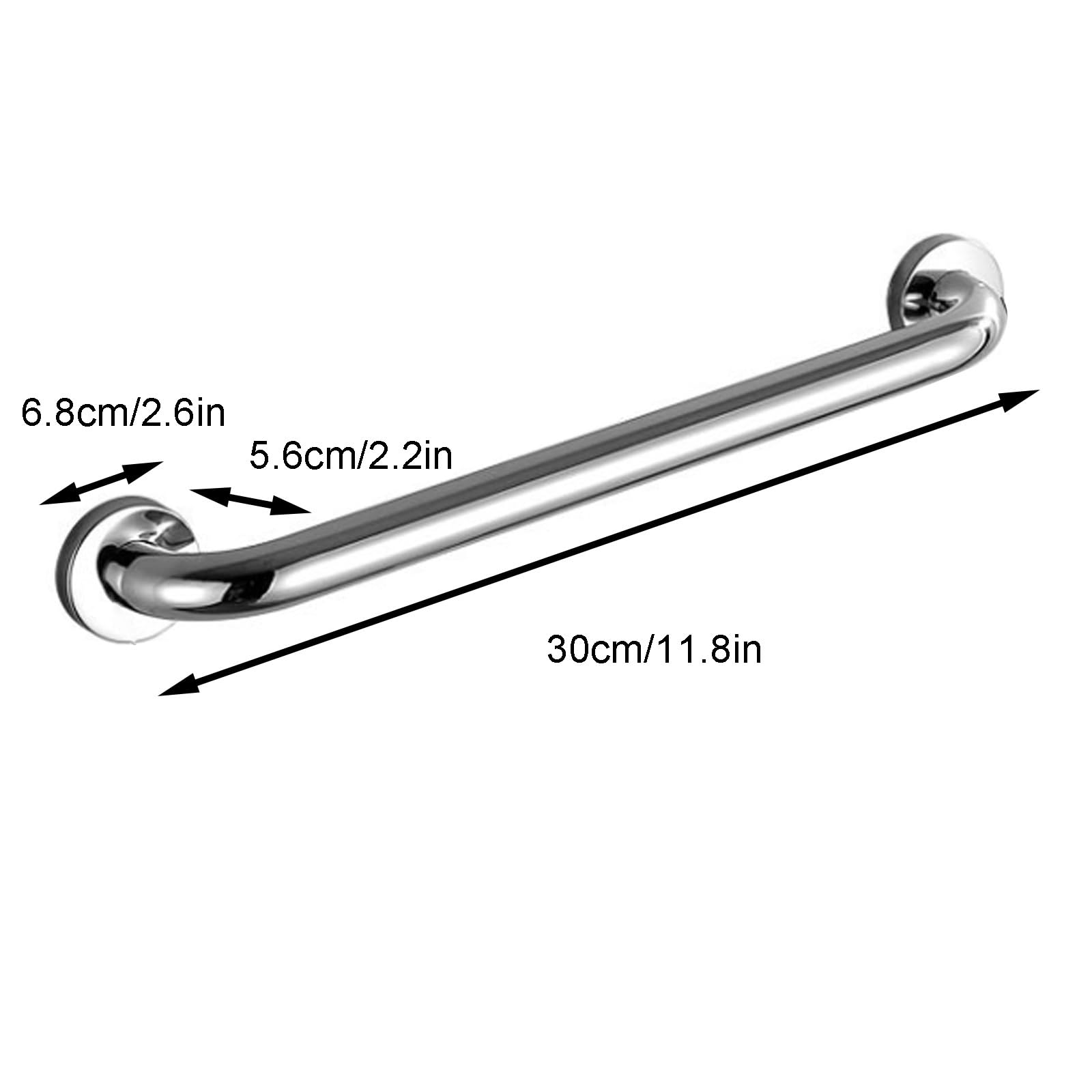 Handicap Shower Grab Bar for Seniors Elderly, Shower Handle Bath Handle, Safety Bars for Shower Chair Bench, Senior, Elderly, Handicap(40cm)