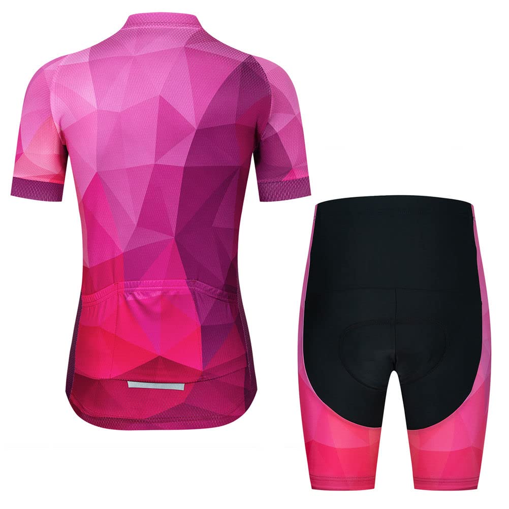 YOUALSO Koszulki kolarskie dla kobiet, ubrania na rower górski damska koszula rowerowa topy rowerzysta odzież S-3XL