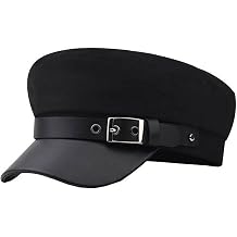 Brcus Men Women Yacht Captain Sailor Hat Newsboy Cabbie Baker Boy Peaked Beret Cap