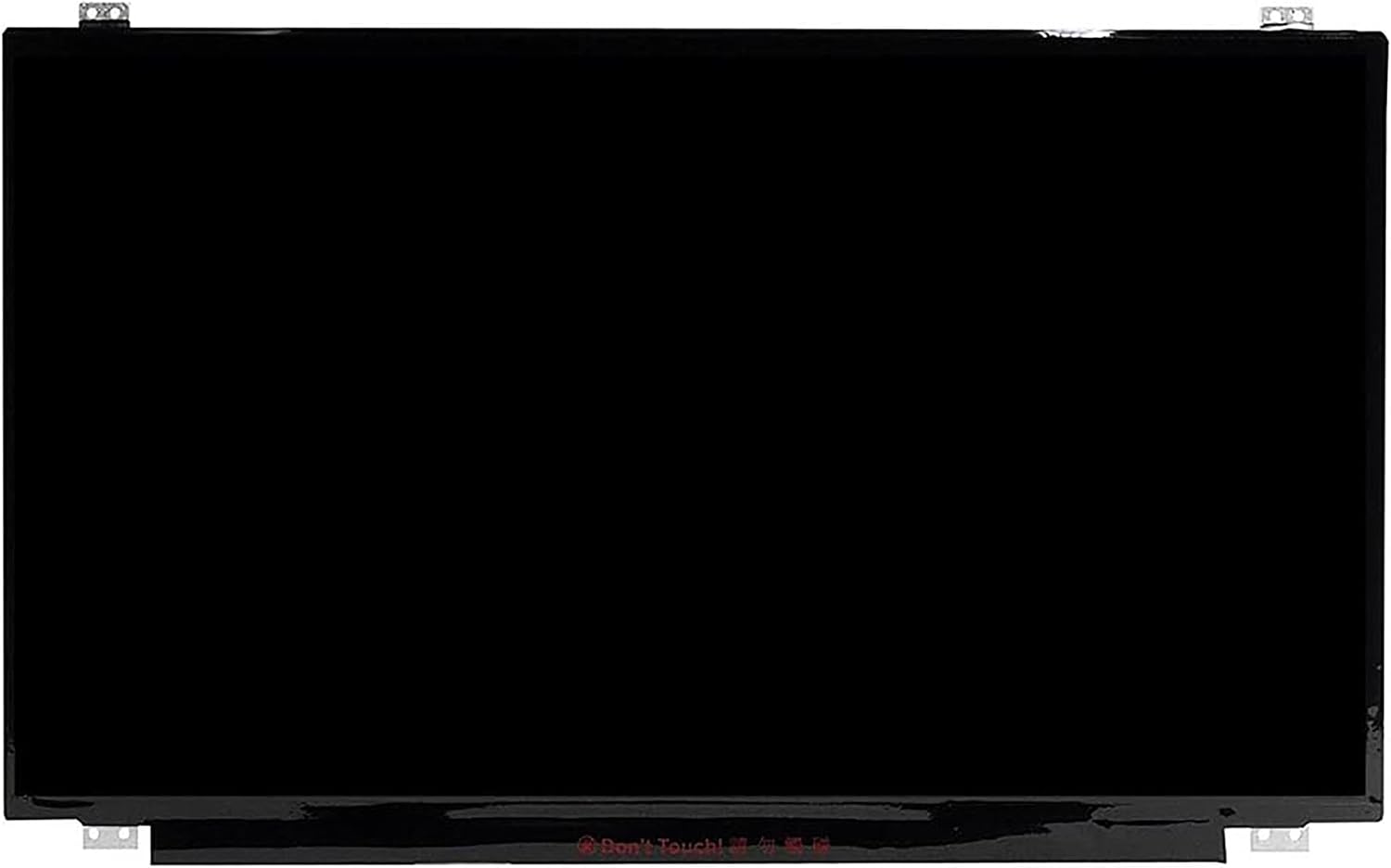New B156XTK01.0 NT156WHM-T00 Laptop 15.6 inch IPS LCD Screen HD 1366x768 eDp 40 Pins On-Cell Touch Screen Panel LED Display Replacement with Tabs (HD Touch Screen with Brackets)