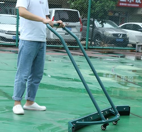 Scopa per campo da tennis, con rullo a 360° per un'efficace rimozione dell'acqua, per pavimenti e parchi giochi all'aperto
