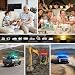 Dinfu LED Rundumleuchte mit Fernsteuerung Einstellbar 8 Farben Blitzlicht 12v- 24v Warnleuchte Magnet IP67 Wasserdicht für Auto Träger LKW Traktor Partei PKW