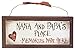 Ohio Wholesale Nana and Papas Sign Wall Art, from our Grandma-pa Collection
