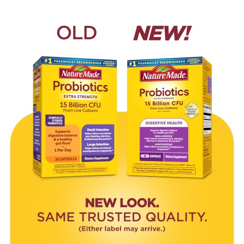 Nature Made Probiotics for Digestive Health, 30 Probiotic Capsules - image 2