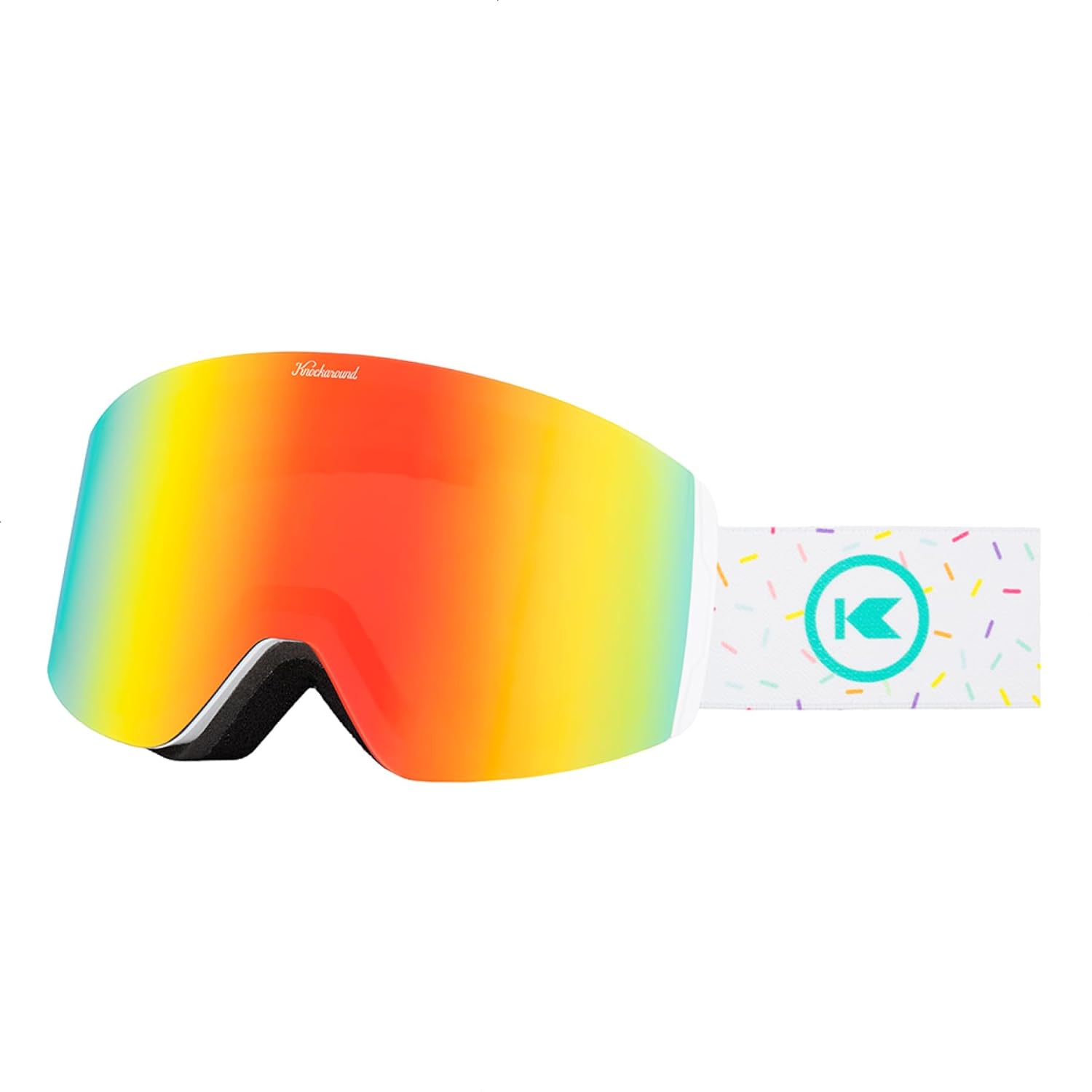 Knockaround Whirlwinds Snow Goggles for Kids - Anti-Glare and Fog Coating with full UV400 Protection