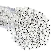 Sentovac 7mm Candy Eyeballs Eyes Edible Sugar Sprinkles Cookie Cake Cupcake Toppers Decorations S...