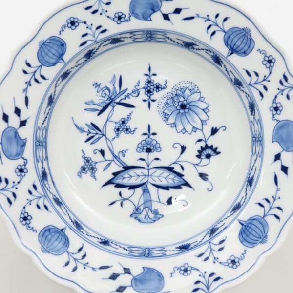 Amazon.co.jp: マイセン プレート□ブルーオニオン スーププレート