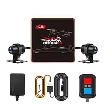 Amazon.co.jp: VSYSTO ドライブレコーダー バイク 前後カメラ