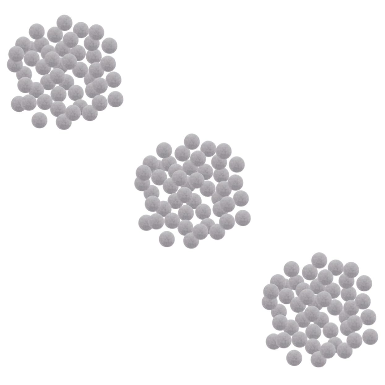 Pierre volcanique et boule filtrante pour aquarium, filtration supérieure en lot de 3