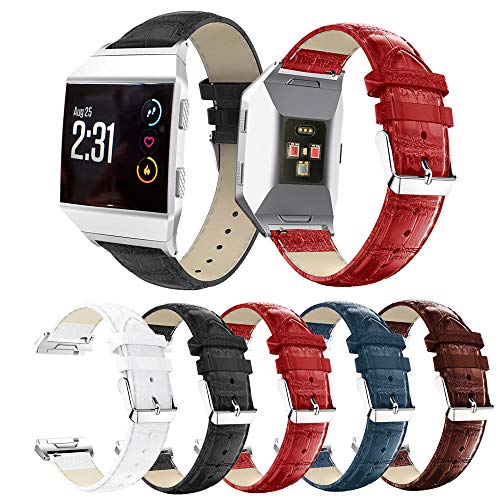 Bracelet Fitbit Ionic de remplacement en cuir anti-irritation