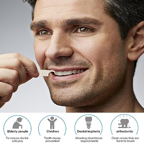 FaJoek Interdentale borstels, 200 stuks, tandenstokers, 0,7 mm, tandenstoker, tandenverzorgingsborstel, voor het reinigen van de tanden (Blau:200PCS, set) – Bild 4