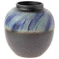 【新着商品】信楽焼 へちもん 花瓶 フラワーベース 大きい 手付 茶色 砂肌くし Amazon.co.jp: 信楽焼 へちもん 花瓶 フラワーベース 大きい 手付 茶色