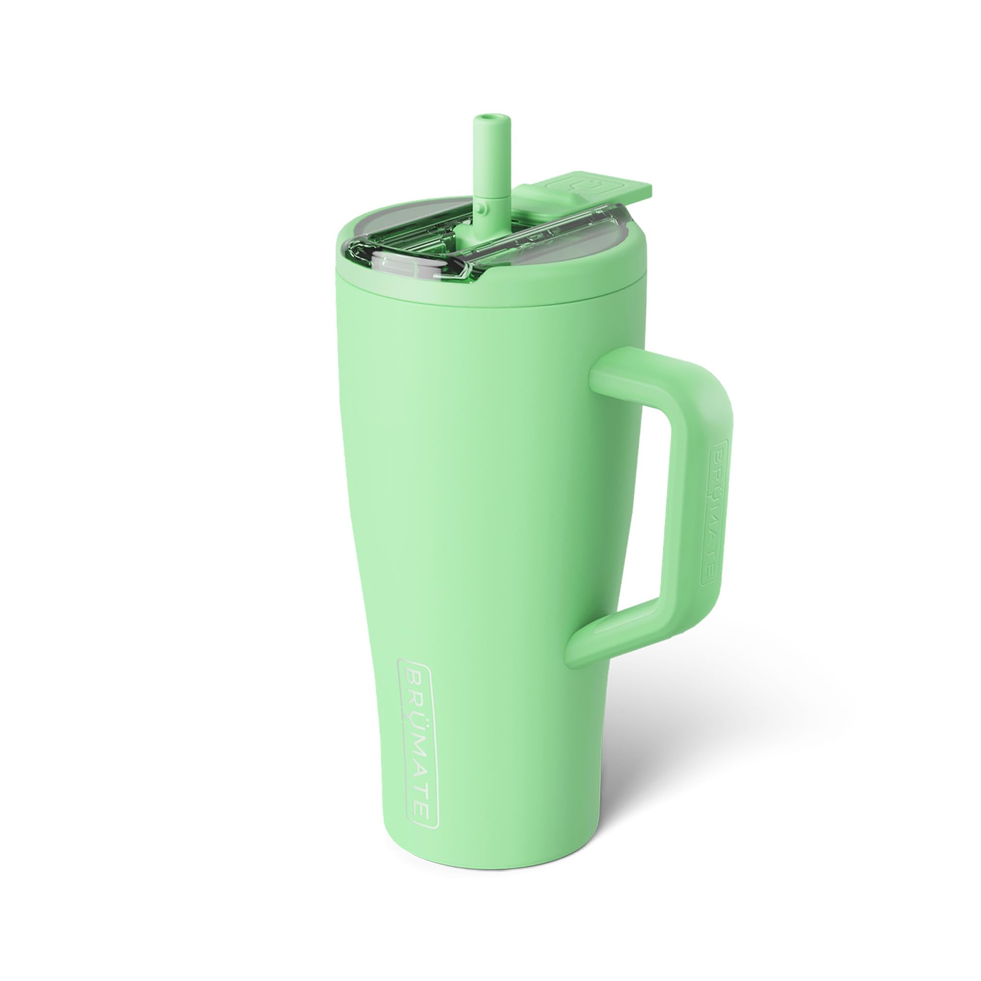 BrüMate Era Flip 30 oz Tumbler with 100% Leak Proof Covered Straw Lid | Hygienic Covered Straw | Insulated Stainless Steel Water Bottle with Handle | Cup Holder Friendly | BPA Free — image 1