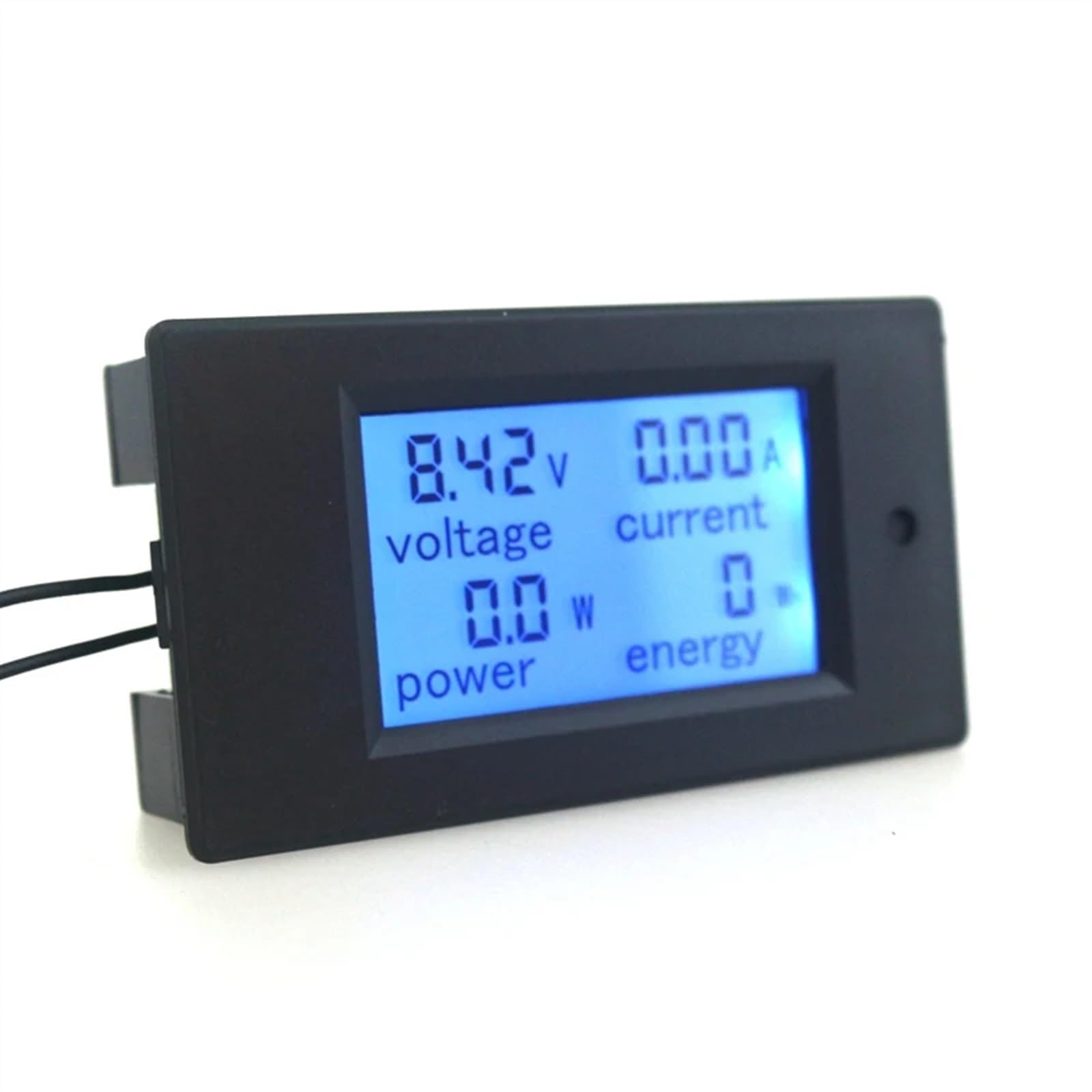 Moniteur numérique de compteur d'énergie de tension ampèremètre DC 6.5~100 V 100A/50A en option LCD rétro-éclairage bleu voltmètre ampèremètre(50A shunt)