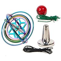 Amazon | Joytech 精密 ジャイロスコープ 金属 反重力 スピニング