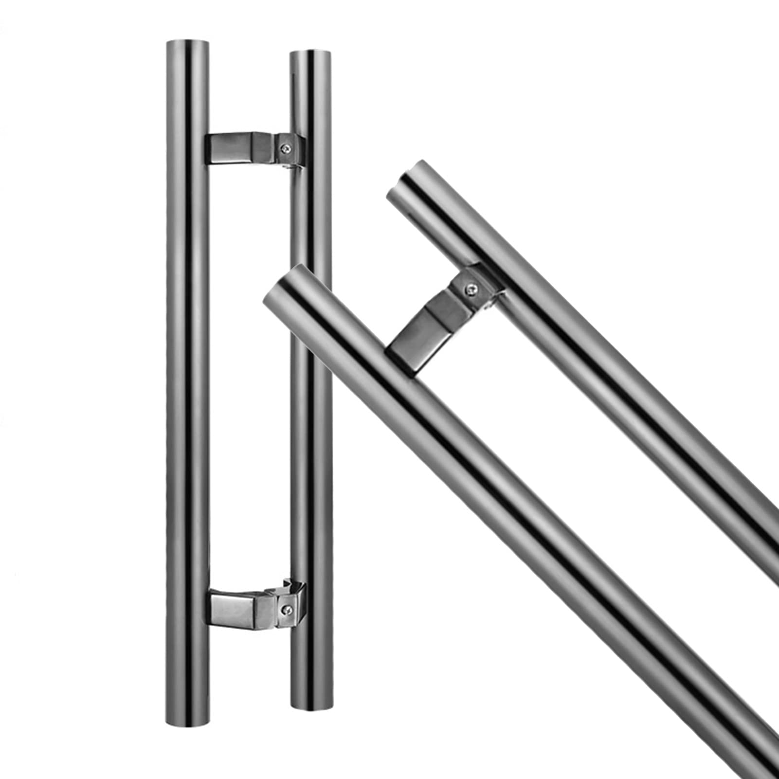 Poignée push-pull en acier inoxydable ronde pour faciliter l'ouverture