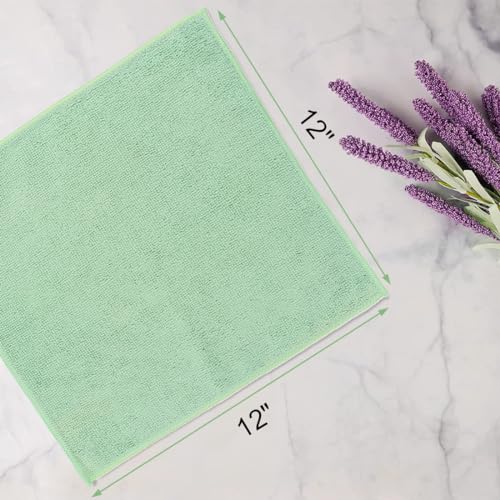 Image of UNIMADE Washcloths Bulk 400 Pack Face Towels (12 inch x 12 inch), Highly Soft Wash Cloths and Hand Towels, Fast Drying Multi-Purpose Microfiber Cleansing Cloths for Bathroom, Hotel, Spa, and Salon-Multicolor