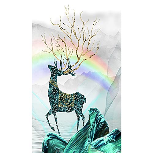Bricolage Strass Diamond Painting Anti-Stress Complet Cerf 5D
