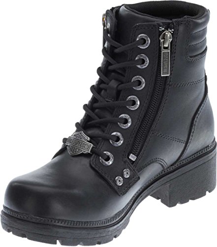 Harley-Davidson Women's Inman Mills Leather Motorcycle Casual Boot2