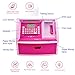 Talking ATM Savings Bank, Digital Piggy Bank, ATM Money Coins Machine for Kids Birthday Gift (Pink/Pink)
