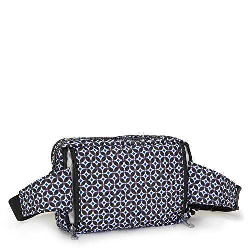 Image of Kipling Women's Abanu Medium Crossbody Bag, Lightweight, Adjustable Nylon Waist Pack with Multi-Compartment Zip Pockets