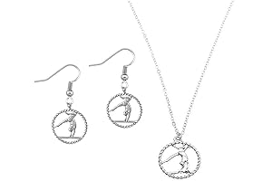 Sportybella Gymnastics Jewelry Set: Dedicated to Young Gymnasts