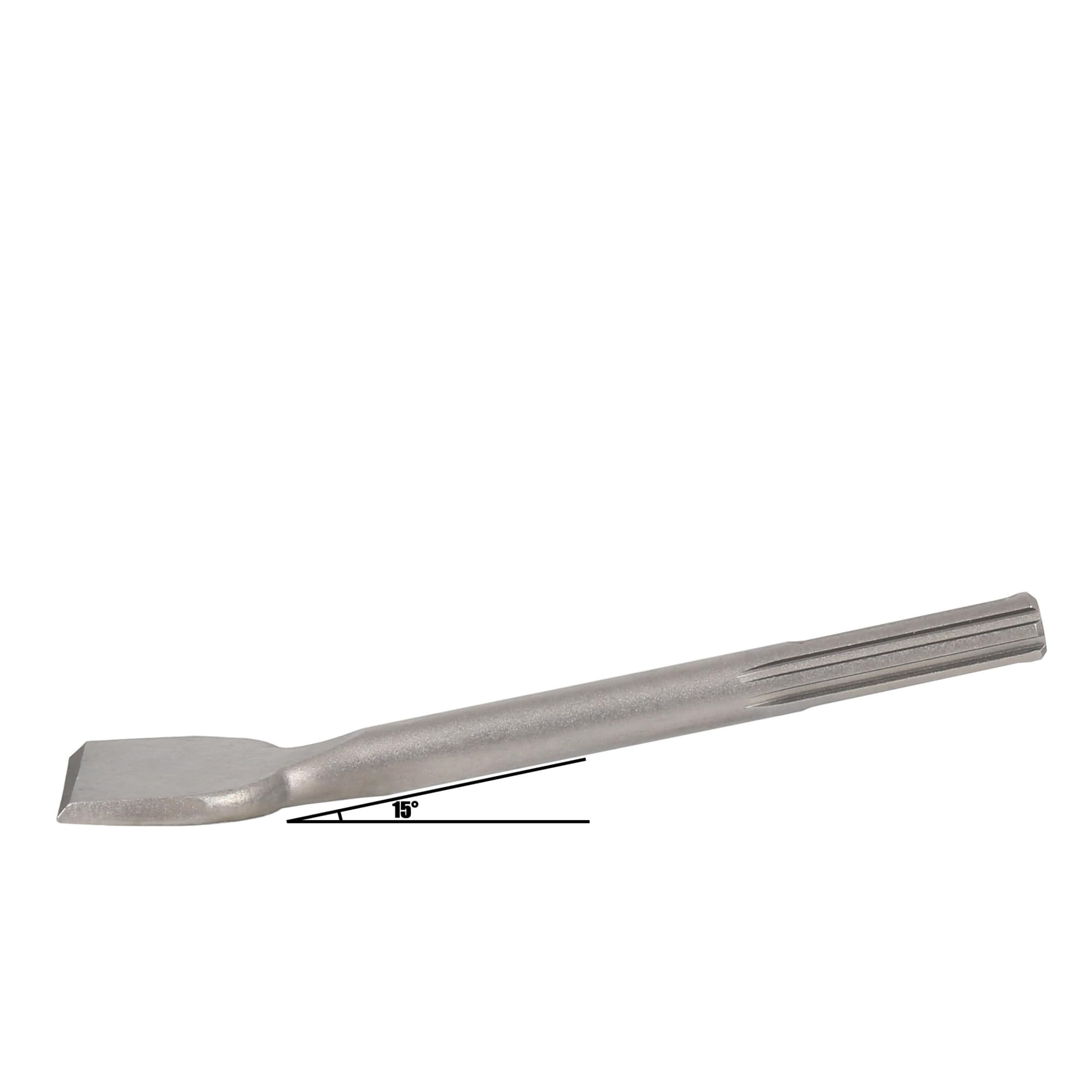Cincel desincrustador SDS/MAX de 75 x 250 mm, Martillo eléctrico, cincel Curvo Ancho for Azulejos, for Paredes, hormigón, remoción de Azulejos, Pala for mampostería.