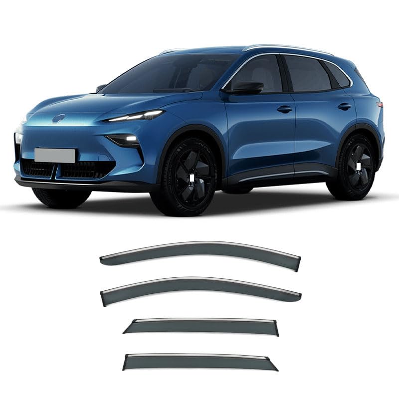 Pare-soleil et pare-pluie pour MG S5 EV contre la buée et la chaleur latérale