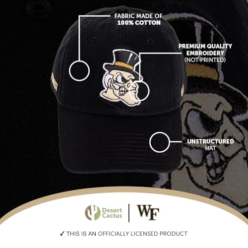 Gorra ajustable con diseño bordado negra miniatura 4