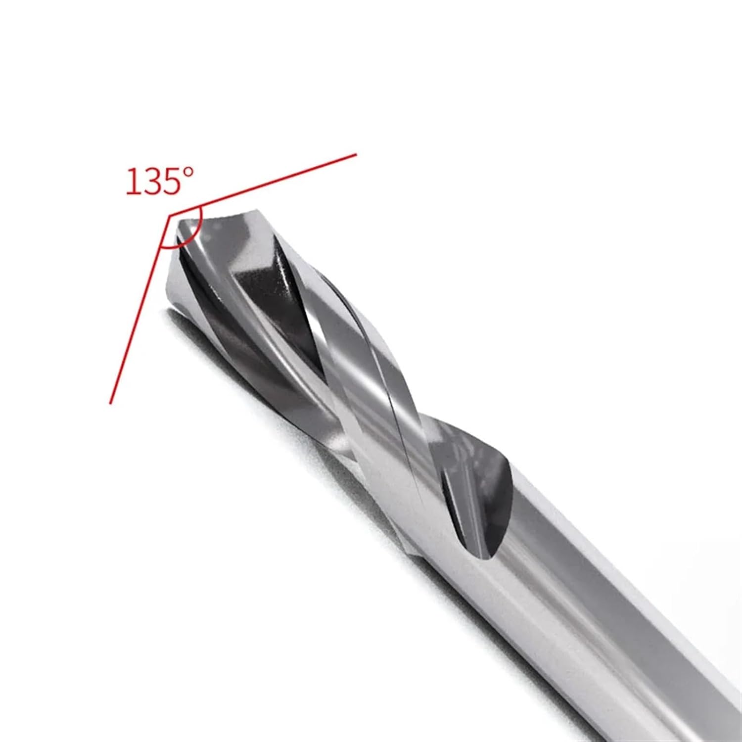 M2 High-Speed Steel Double-Head Double-Edged Twist Drillbit Stainless Steel Drill Hand Electric Drill Sharp 10Pcs(4.0mm 10pcs)