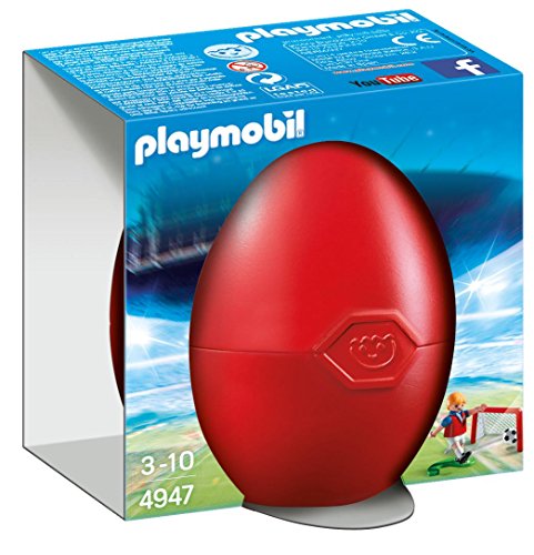PLAYMOBIL - Jugador de fútbol con portería (49470)