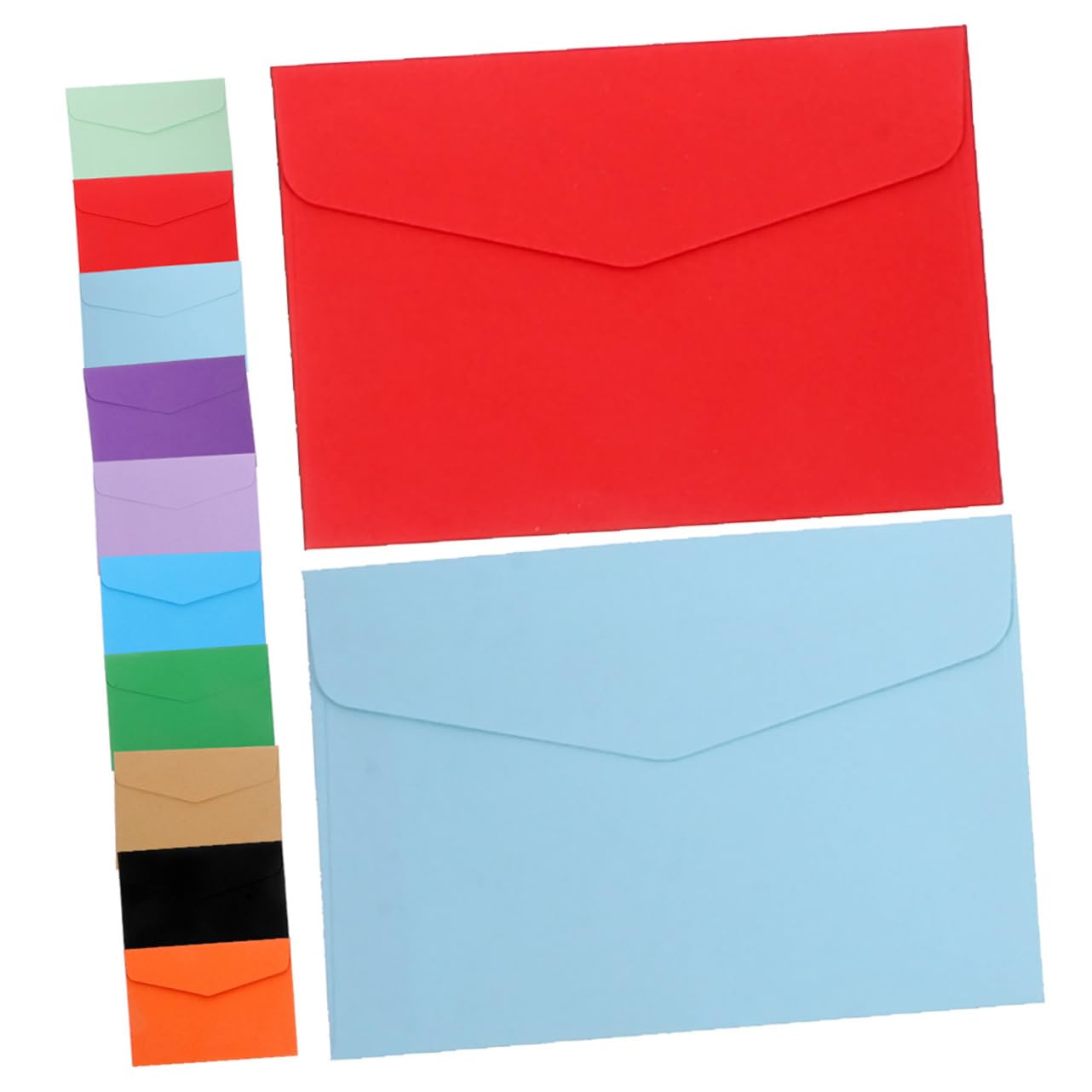 SHINEOFI 210stücke Bunte Geldumschläge Für Kleine Gegenstände Farbige Papierumschläge Mit Budgetblättern Für Münzen Karten Und