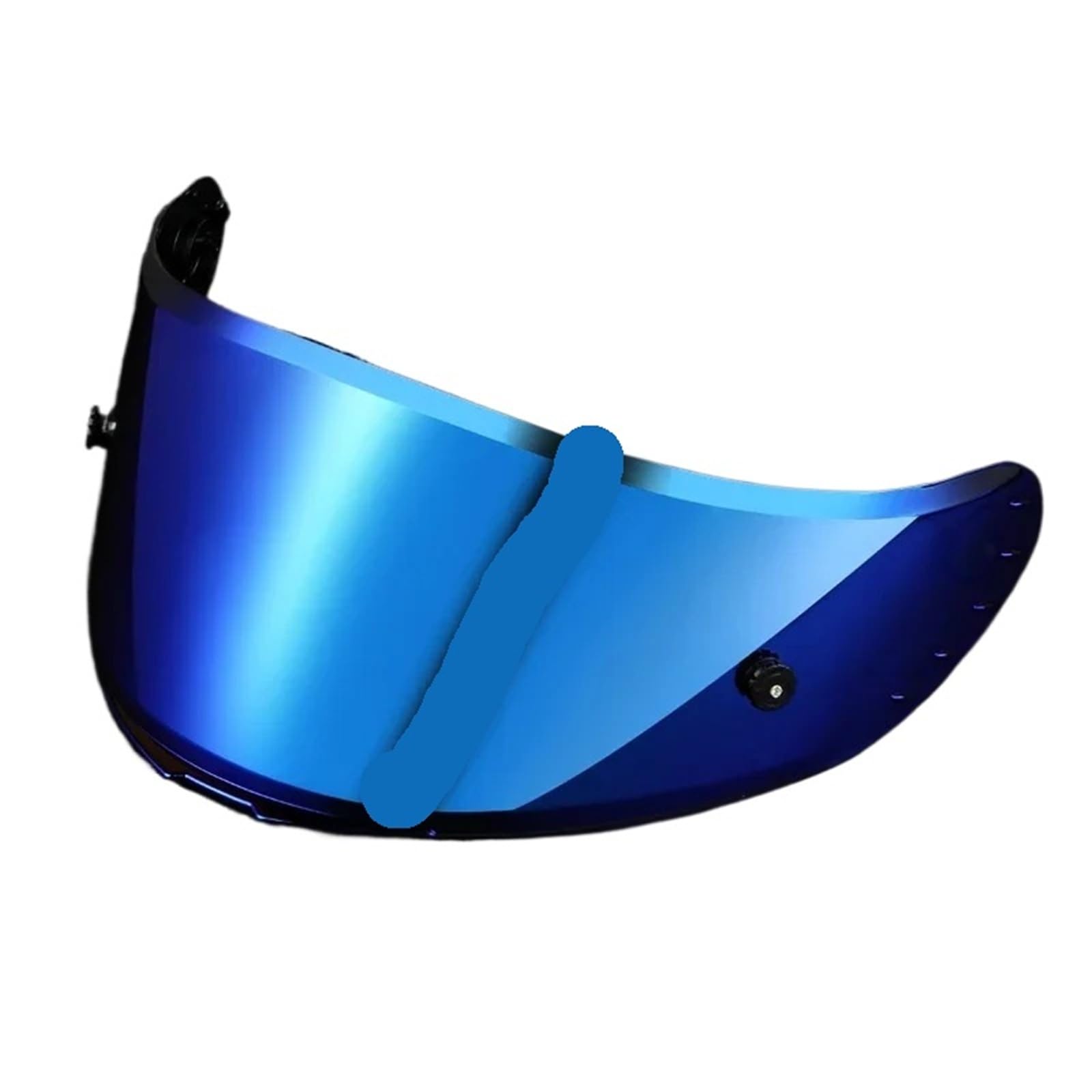 Visiera per Lenti per Casco Visiera for casco da moto, occhiali, schermo, parabrezza, accessori(Blue Visor)